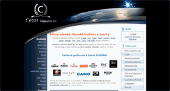 Desktop Screenshot of cezar-klenotnictvi.cz